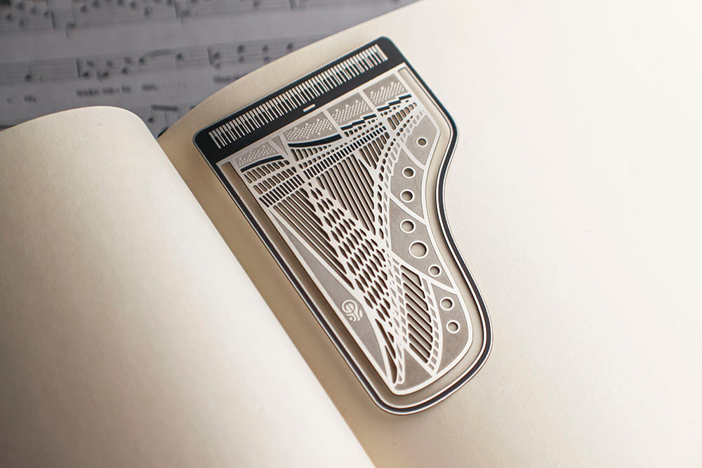 Grand Piano Clip Bookmark