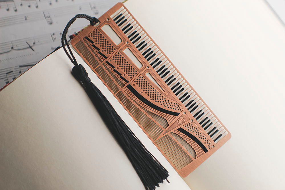 Grand Piano Pinblock Bookmark