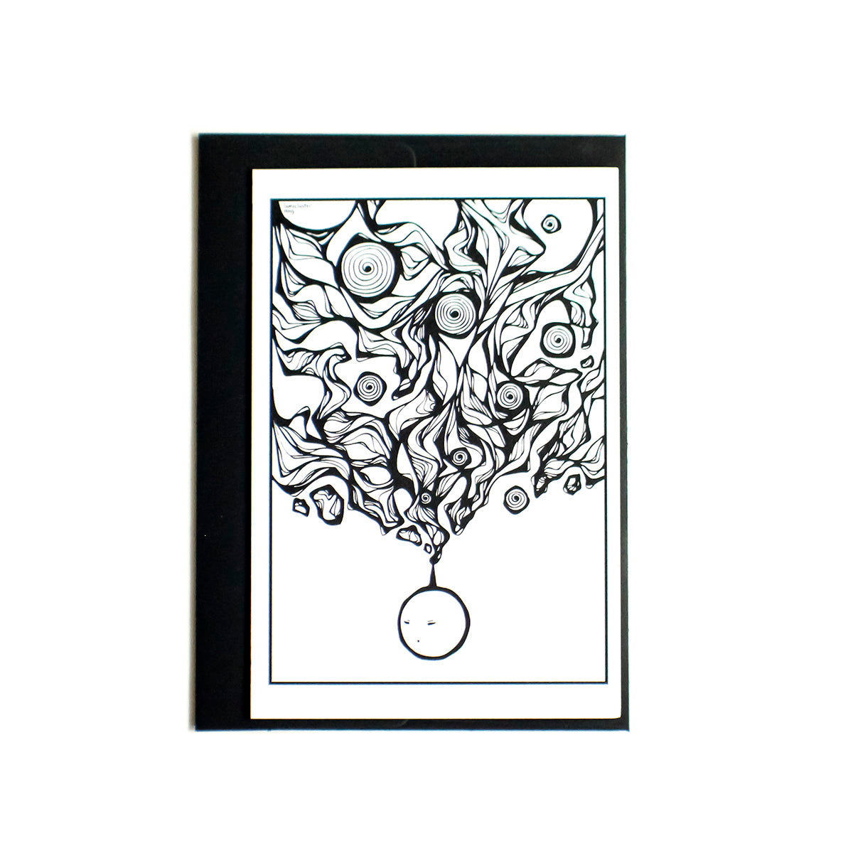 Find Yourself in Solitude Notecard