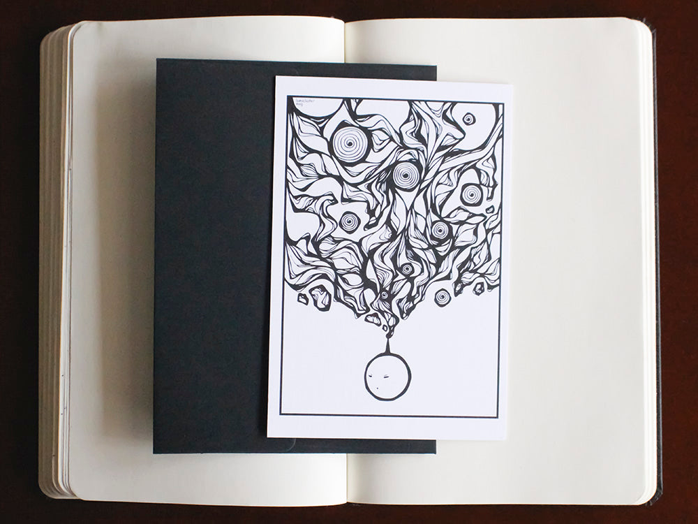 Find Yourself in Solitude Notecard