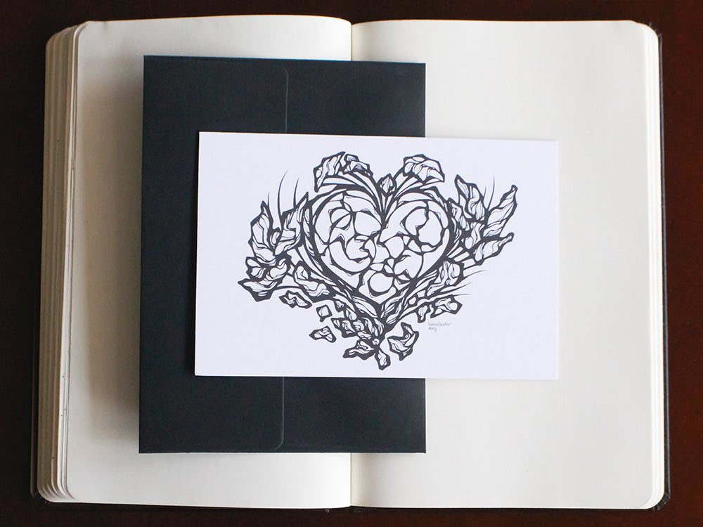 The Heart in What You Do Notecard