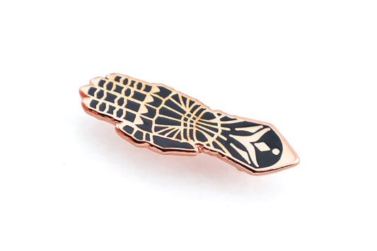 Phoenix Gauntlet Pin (Rose Gold Color)