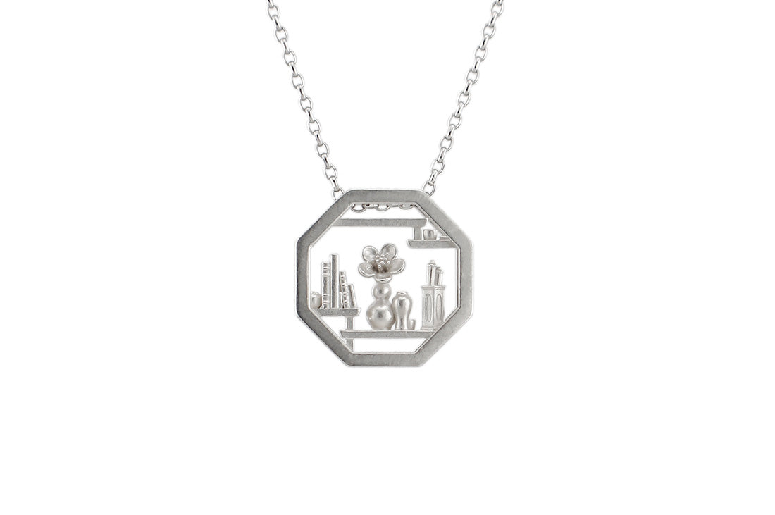 Prunus Flower Pendant