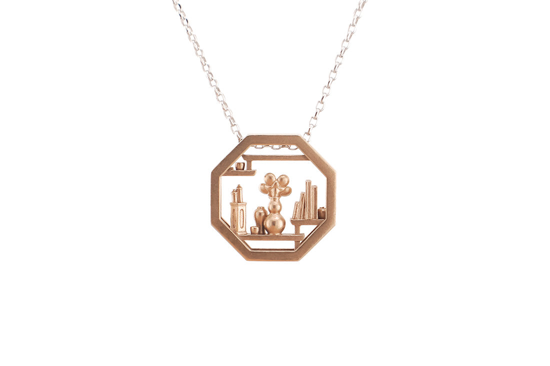 Prunus Flower Pendant