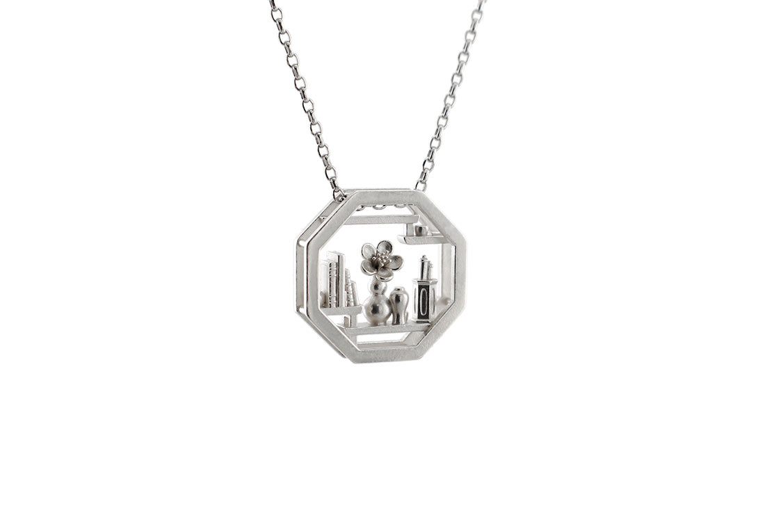 Prunus Flower Pendant