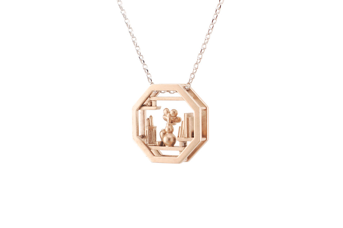 Prunus Flower Pendant