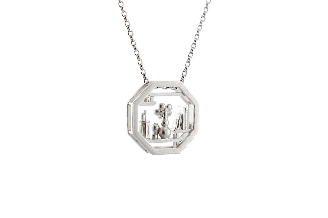 Prunus Flower Pendant