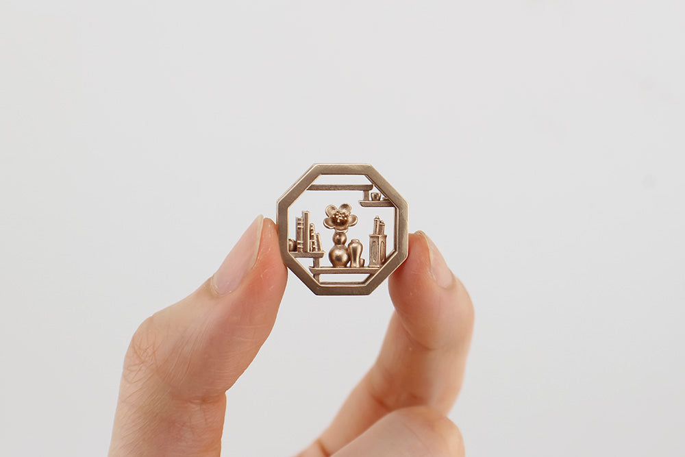 Prunus Flower Pendant