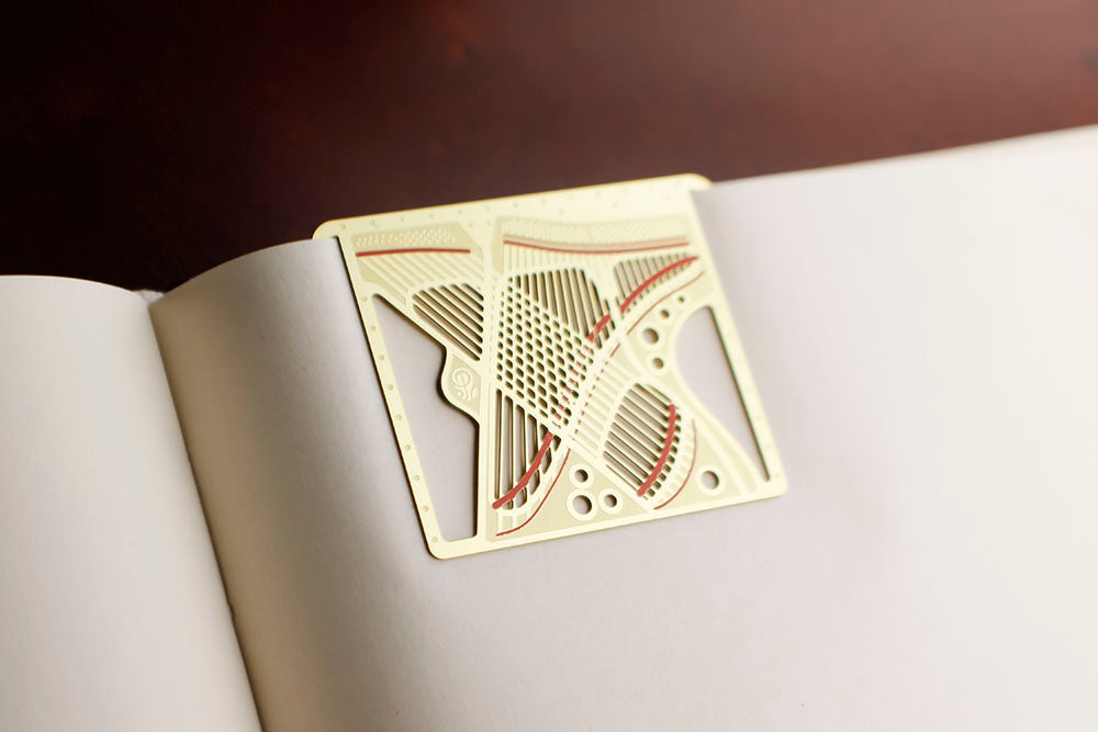 Upright Piano Clip Bookmark