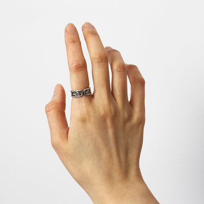 Auspicious Ribbon Ring