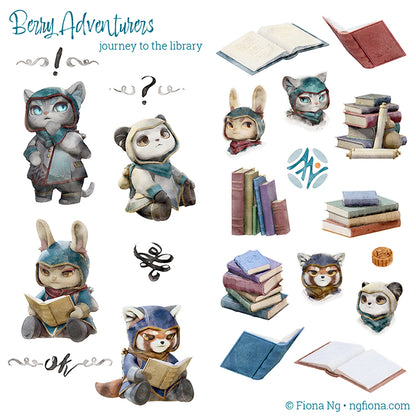 Berry Adventurers Sticker Sets