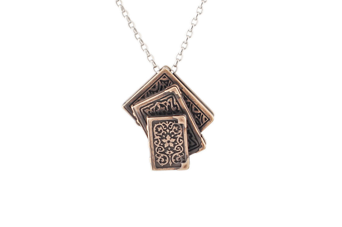 Favorite Book Pile Pendant