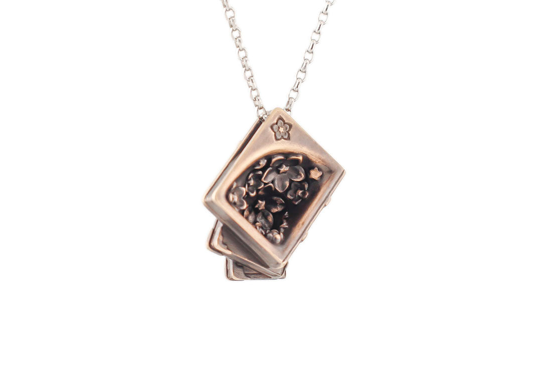 Favorite Book Pile Pendant