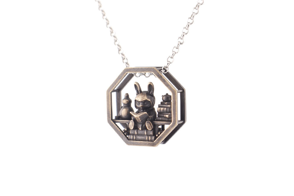 Hawthorn the Rabbit Pendant