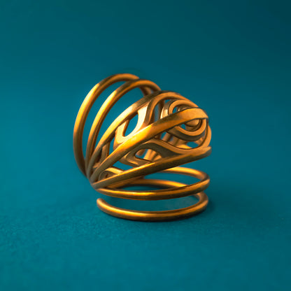 Celestial Eye Ring (swan neck splint)