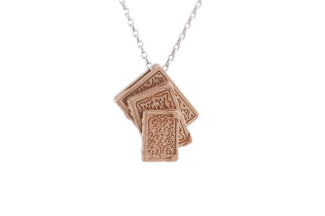 Favorite Book Pile Pendant