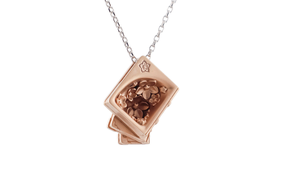Favorite Book Pile Pendant