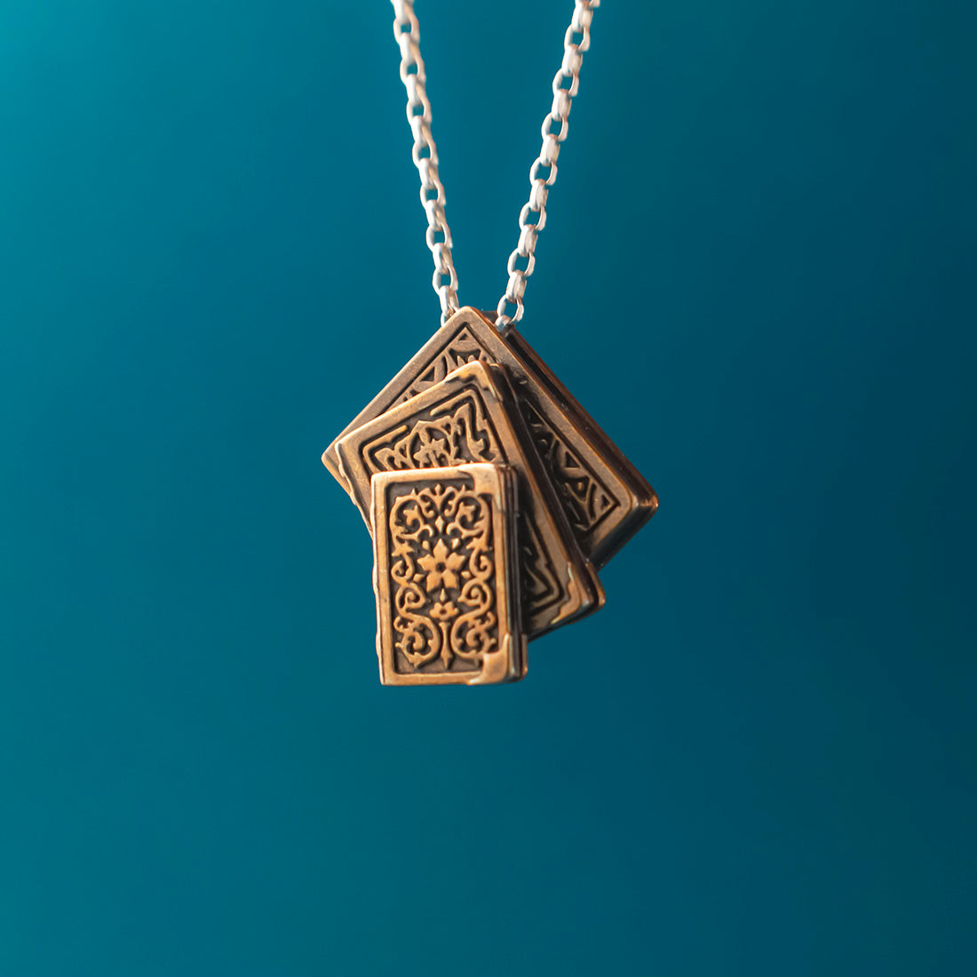 Favorite Book Pile Pendant