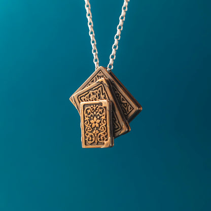 Favorite Book Pile Pendant