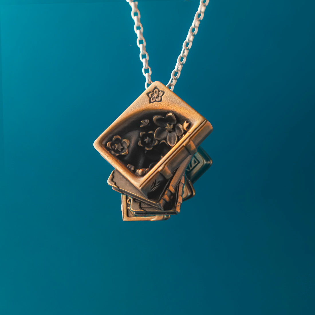 Favorite Book Pile Pendant