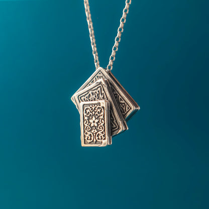 Favorite Book Pile Pendant