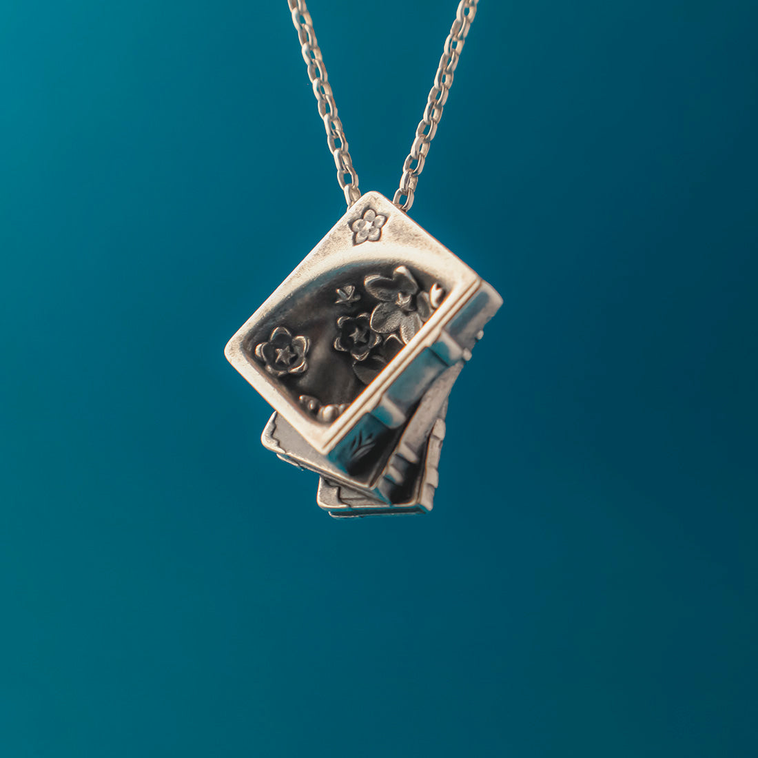 Favorite Book Pile Pendant