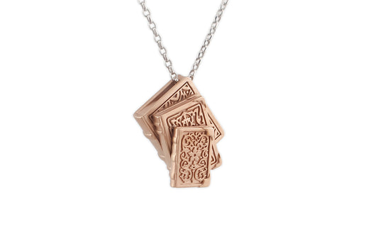 Favorite Book Pile Pendant