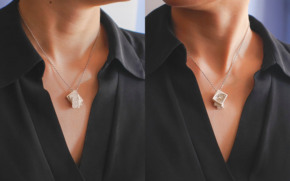 Favorite Book Pile Pendant