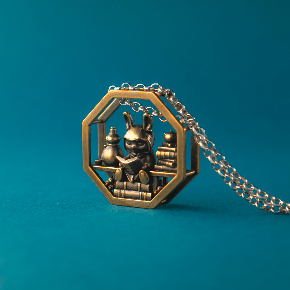 Hawthorn the Rabbit Pendant