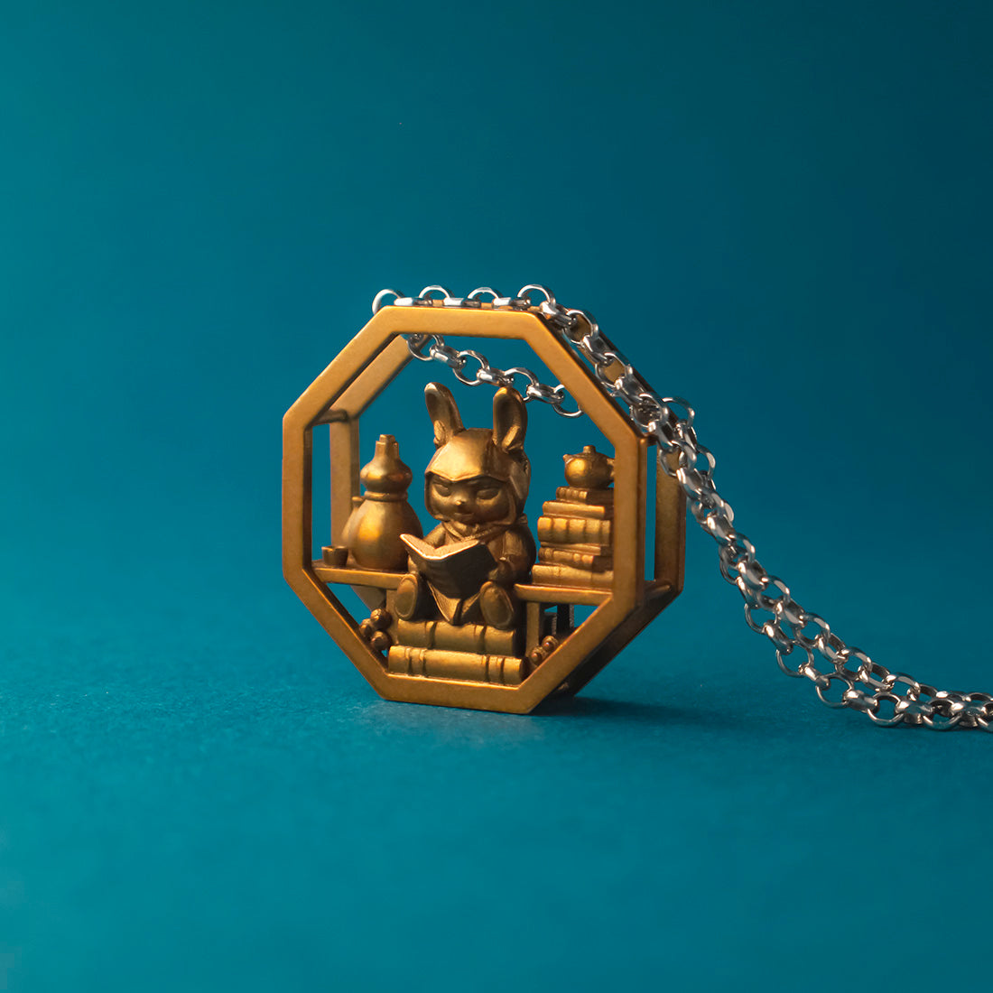 Hawthorn the Rabbit Pendant