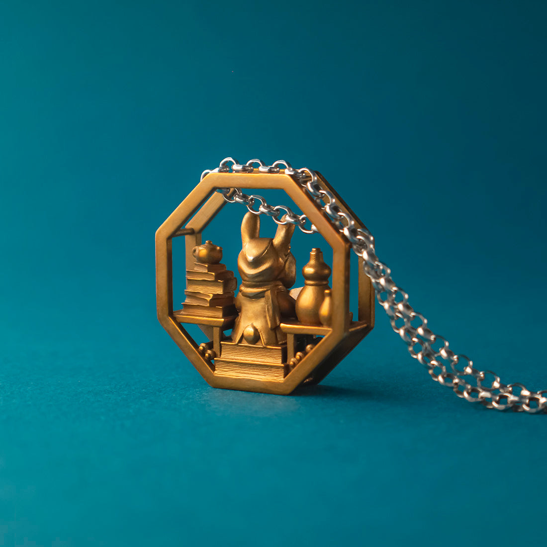 Hawthorn the Rabbit Pendant