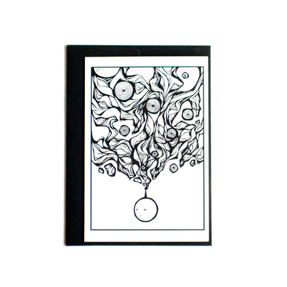 Find Yourself in Solitude Notecard