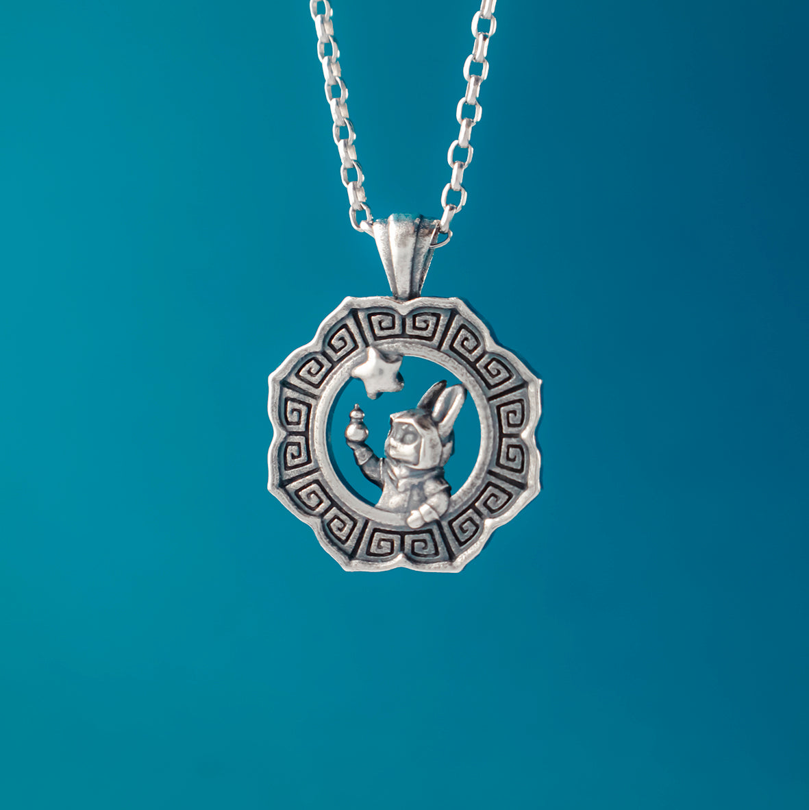 Moon Rabbit Pendant