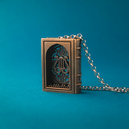 Music Book Pendant