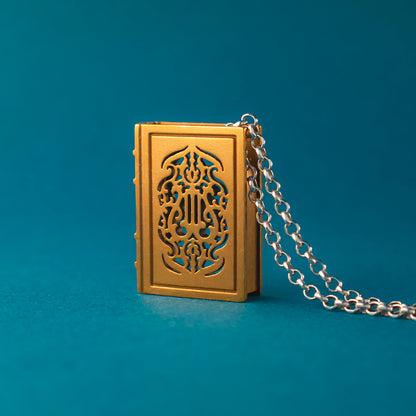 Music Book Pendant