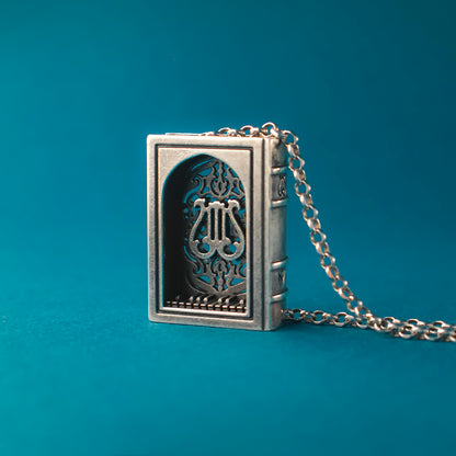 Music Book Pendant