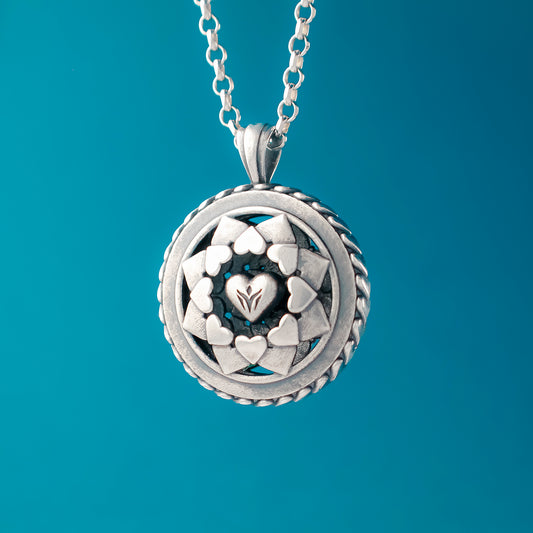 Noble Heart Shield Pendant