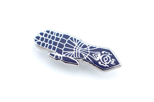 Phoenix Gauntlet Pin (Silver Color)