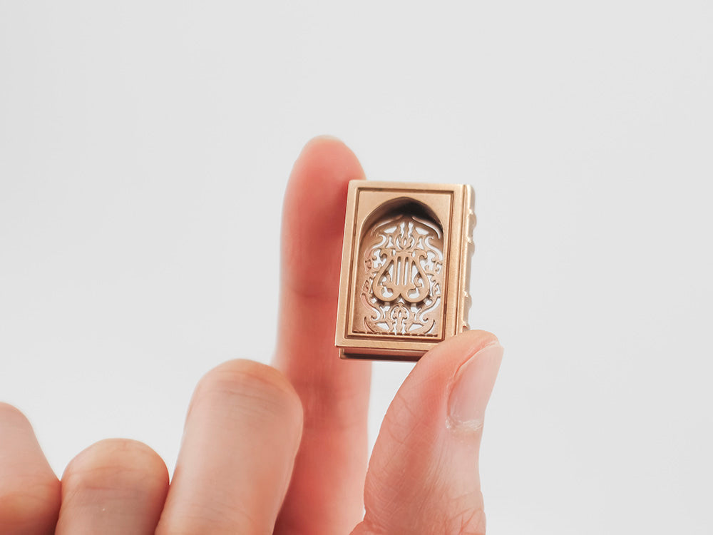Piano Music Book Pendant
