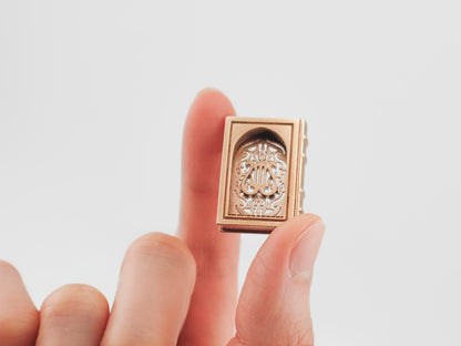 Piano Music Book Pendant