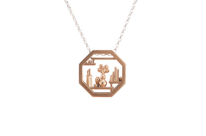 Prunus Flower Pendant