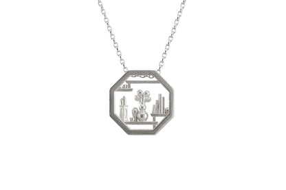 Prunus Flower Pendant