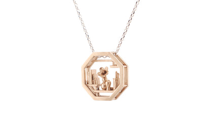 Prunus Flower Pendant