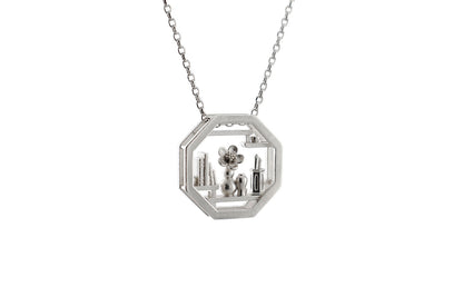 Prunus Flower Pendant