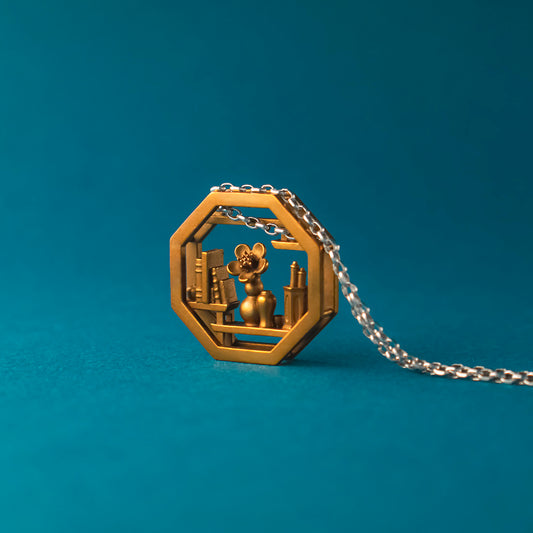 Prunus Flower Pendant