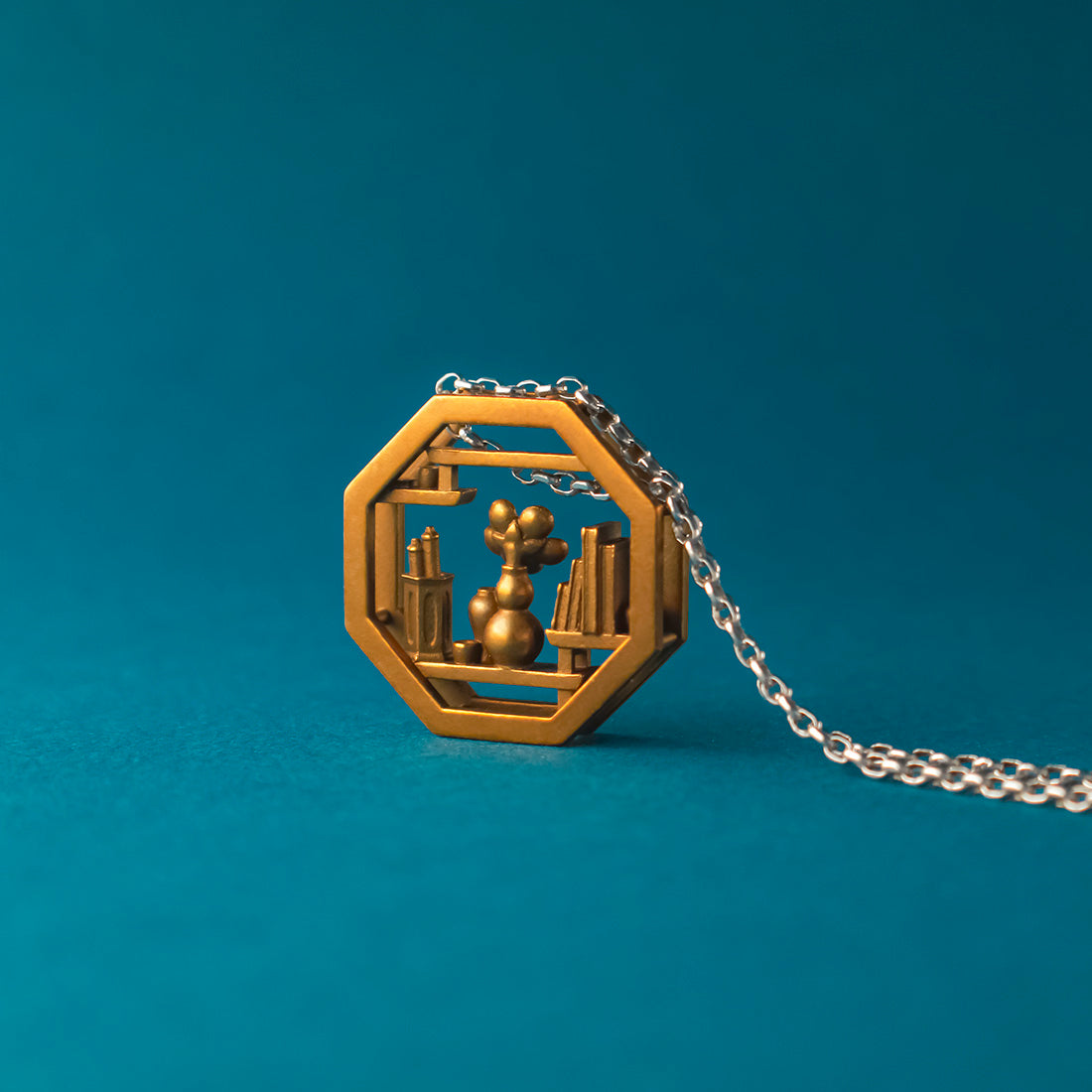 Prunus Flower Pendant