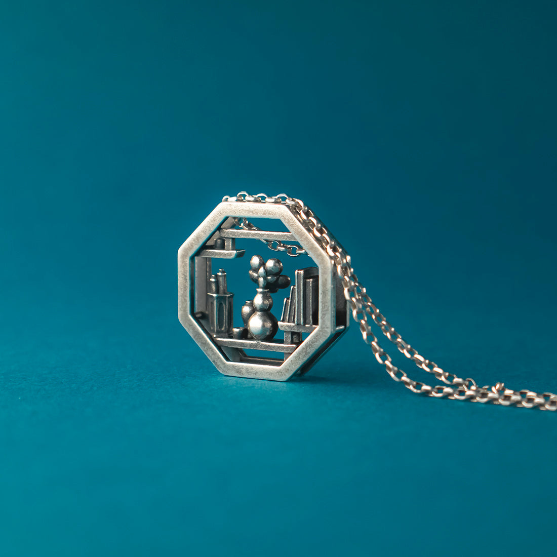 Prunus Flower Pendant