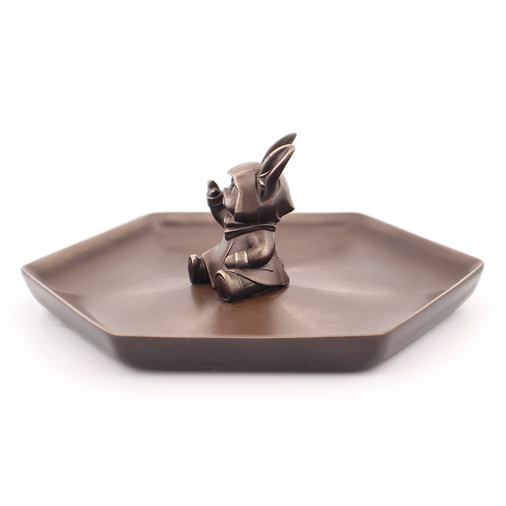 Rabbit Guardian Jewelry Dish
