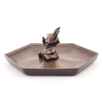 Rabbit Guardian Jewelry Dish