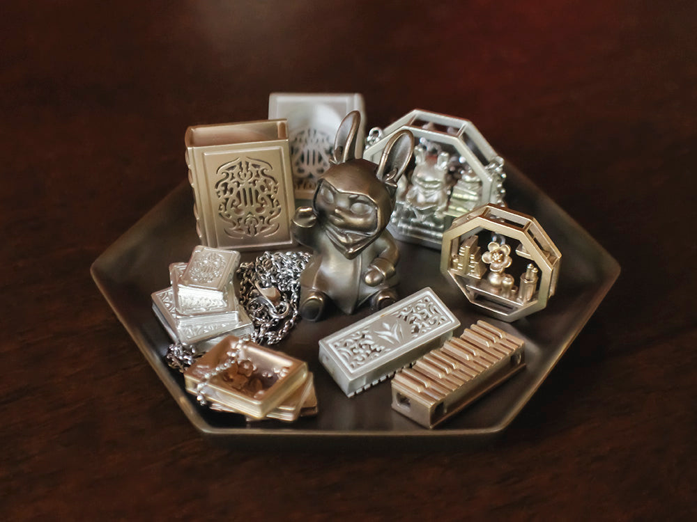 Rabbit Guardian Jewelry Dish